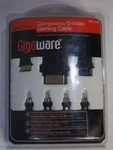 Gigaware Universal Composite/s-video Gaming Cable For Wii, XBOX360, PS3, PS2. Fixed Price $15.25.