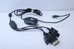 Pelican PL-934 PS2, PS1, One Gamecube, N64 & Xbox Video Cable Adapter *. Fixed Price $5.00.