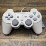 Sony Psone Dualshock Analog Controller SCPH-110 White (tested). Fixed Price $17.09.