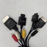 Mad Catz Universal Av Cable PS1/PS2/XBOX/GAMECUBE/N64/360 Tested Works Rca/s-vid. Fixed Price $24.99.