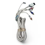 Monster Component Av Cable For Nintendo Wii White Gold Plated Gamelink. Fixed Price $17.99.