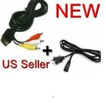 Ac Power Cord & Av Audio Video Cable For Sega Dreamcast (6 Month Warranty). Fixed Price $11.99.