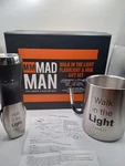 Mad Man Walk In The Flashlight And Mug Gift Set With Survival Tools. Fixed Price $25.00.