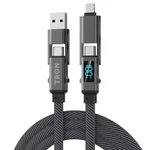 Tron 4 Digital Display Braided Charging Cable 100W 5FT. Fixed Price $13.99.