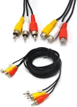 Padarsey 15FT 3RCA To Female Audio Composite Extension Video Cable Dvd. Fixed Price $13.59.