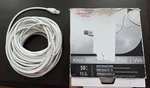 Rocketfish - 50' CAT5E Network Cable For Xbox 360, PS3, PS2 And Wii. Fixed Price $12.00.