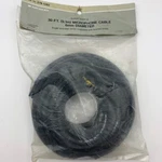 Archer (radio Shack) Microphone Cable 30 Feet 9.1M 6MM Diameter 278-1282 Nos. Fixed Price $30.00.