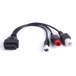 OBD2 Cable Connector 16 3PIN 4PIN Diagnostic Adapter .... Fixed Price $34.77.