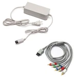 Ac Adapter Charger Power Supply Cord Component Hd Av Cable For Nintendo Wii New. Fixed Price $10.99.