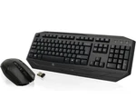 Iogear Kaliber Gaming Wireless Keyboard And Mouse Combo, GKM602R. Fixed Price $35.00.