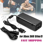 New Power Supply Adapter For Microsoft Xbox 360 Slim/s With Led Indicator. Fixed Price $14.99.