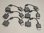 (lot 6) Official Microsoft Xbox 360 Optical Audio Adapter - Free Shipping!. Fixed Price $16.87.