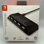 Powera 4PORT Hi-speed Usb Hub For Nintendo Switch, 2.0, 6 Ft. Cable N185. Fixed Price $15.00.