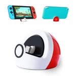 Poke Ball Charging Dock Charger Stand For Nintendo Switch/lite/oled Console Red. Fixed Price $12.99.