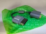 New Official Genuine Microsoft Xbox 360 Rca Optical Audio Adapter Av #1E. Fixed Price $15.95.