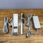 Official Oem Original Nintendo Wii Power Cord Av Cables Sensor Bar Stand Bundle.. Fixed Price $34.99.