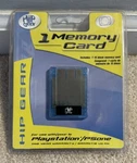 New! Hip Gear Blue 15 Block Video Game Memory Card For Playstation Psone PS1. Fixed Price $10.00.