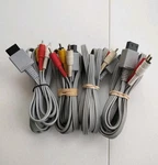 Nintendo Wii Av Cable Oem Lot Of (4) Cords Composite Tested Working Bundle Video. Fixed Price $19.99.