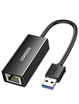Ugreen Usb To Ethernet Adapter, 1000MBPS Plug And 2.4 *0.9*0.6 Inch, Black. Fixed Price $14.88.