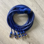 Sony PS2 PS3 Component Cable Cord Gold Plated Monster Playstation Tested. Fixed Price $34.99.