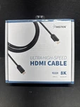Insten Ultra High- Speed 8K Hdmi 2.1 Certified Cable 1.5FT. New Sealed White. Fixed Price $7.99.