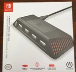 Powera 4PORT Hi-speed Usb Hub For Nintendo Switch, 2.0, 6 Ft. Cable N185. Fixed Price $20.00.