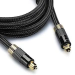 Fospower (3 Feet) 24K Gold Plated Toslink Digital Optical Audio Cable (s/pdif) -. Fixed Price $11.99.