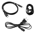 PS4 Hookup Bundle - Power Cord, Hdmi Cable, Usb Controller Charging Kit. Fixed Price $8.99.