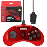 Retro-bit Official Sega Genesis 6-BUTTON Controller Pad For Red. Fixed Price $19.98.