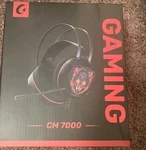 Syndesmos Gaming Headset CM7000 PC/PS5/PS4/XBOX/PHONE/TABLET/SWITCH Black/red. Fixed Price $19.99.