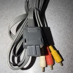 Hori Oem Rca Av Audio Video Cable Sfc Snes Super Famicom Gamecube IE013 Ngc N64. Fixed Price $9.49.