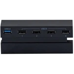 Black 5 Port Usb 3.0 Hub PS4 Adapter (original Only) I-con. Fixed Price $11.99.