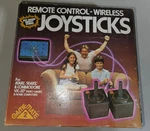 Atari Game Mate Wireless Joysticks Remote Control, New In Box, C010472 Gm 1982. Fixed Price $80.00.