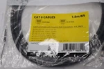 Startech.com CAT6 Ethernet Cable W/snagless RJ45 Connectors Black 6' N6PATCH6BK. Fixed Price $7.19.