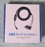 Hd Retrovision Genesis Component Ypbpr Cable With Model 1 Adapter Open Box. Fixed Price $84.99.