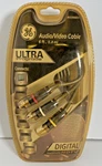 Ge Audio/video Cable Ultra Prograde Digital 6FT. AV22668 Sealed Nos. Fixed Price $7.62.