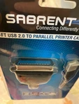 Sabrent Usb Parallel Printer Cable (male) CB-CN36 Ft.. Fixed Price $11.95.