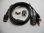 Vga High Definition Cable Rca Sound Adapter Pal Ntsc For Sega Dreamcast A205. Fixed Price $16.30.