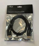 Rosewill 3 Ft. Displayport 1.2 Cable Gold Plated 4K X 2K Ready Eyefinity New. Fixed Price $12.29.