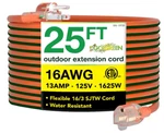 Go Green Power Inc. 16/3 25FT Outdoor Extension Cord With Lighted End - Contract. Fixed Price $16.00.