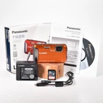 Panasonic Lumix DMC-TS25 Digital Camera 16.1MP 4X Zoom Hd Video 64GB Sd Mint. Fixed Price $139.95.