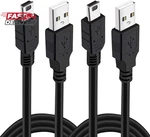 Xahpower 2PACK 10FT Controller Charging Cable For PS3, Magnetic Ring Mini Usb Da. Fixed Price $11.71.