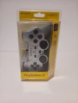 Sony Dualshock 2 Analog Wired Controller Satin Silver SCPH-10010 Playstation. Fixed Price $85.00.