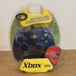 Blue Wired Xbox Pad Controller #4516 2001. Fixed Price $49.99.