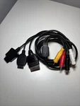 Intec Av & Gamecube Xbox PS2 Audio/video Cable Fast Ship! Tested. Fixed Price $14.47.