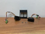 Nintendo Oem Nes Controller Port Set 1 & 2 W/ Front Plate - Tested Works. Fixed Price $8.00.
