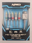 Kmd 8' Hd Component Cable For Nintendo Wii U (brand New Nib Sealed). Fixed Price $5.00.