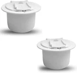 Rv Camper Power Cord Cable Hatch Cover - White Pack Of 2. Fixed Price $15.99.