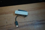 (a) Microsoft Xbox 360 Wireless Networking Adapter White Broken Antenna. Fixed Price $19.85.