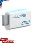 Wii Hdmi Adapter Converter 1080P Output Connector With 3.5MM Audio. Fixed Price $7.97.